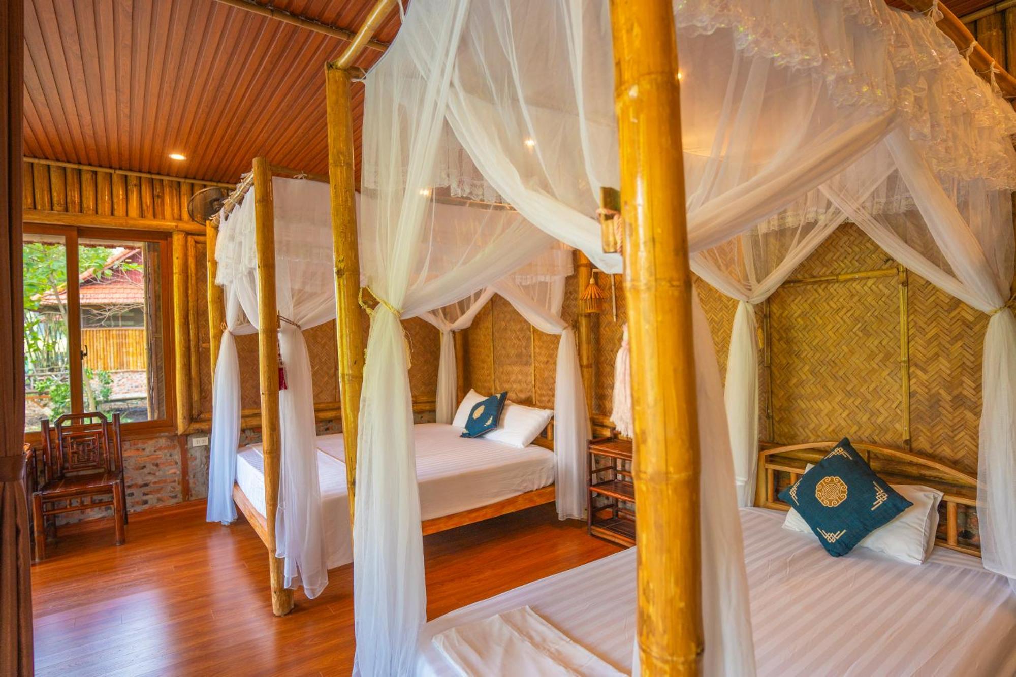 Lotus Field Homestay นิญบิ่ญ ภายนอก รูปภาพ