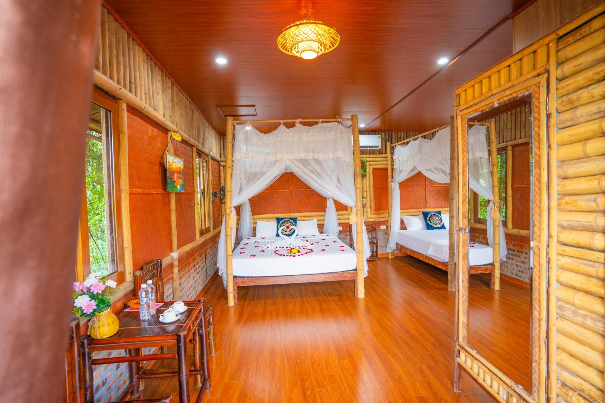 Lotus Field Homestay นิญบิ่ญ ภายนอก รูปภาพ