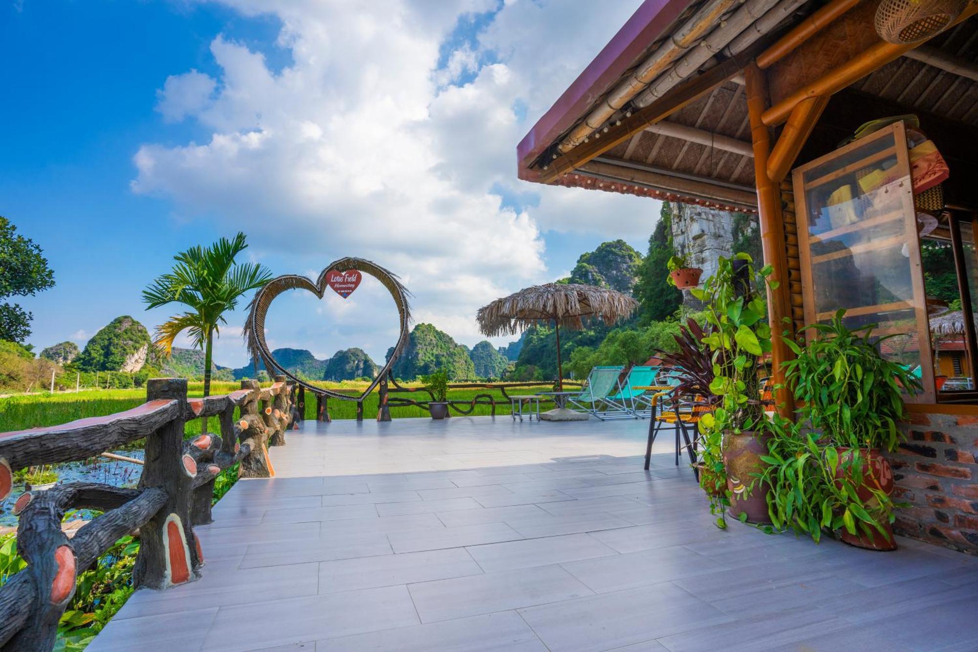 Lotus Field Homestay นิญบิ่ญ ภายนอก รูปภาพ
